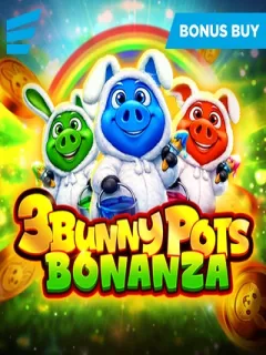 3 Bunny Pots Bonanza